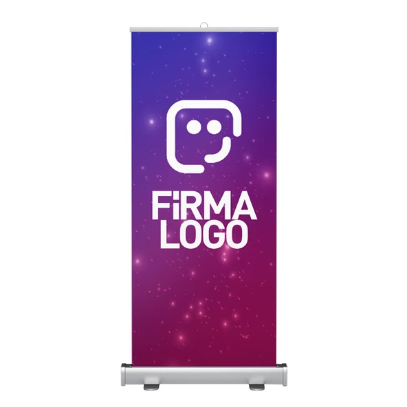 Özel Logolu Roll Up Banner 80x200 cm Baskılı