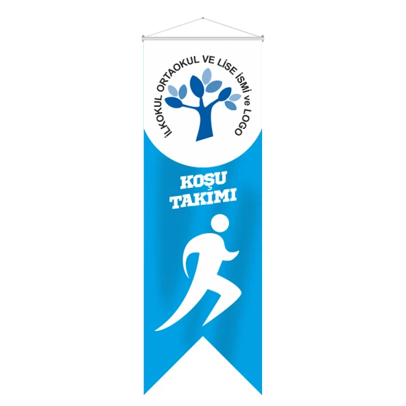 Koşu Takımı Kırlangıç Flama 50x150 cm - Resim 2