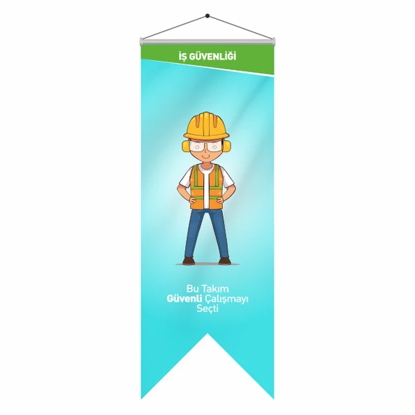İş Güvenliği Kırlangıç Flama 70x200 - 3