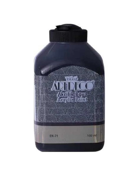 Artdeco Akrilik Boya 500 ml Siyah