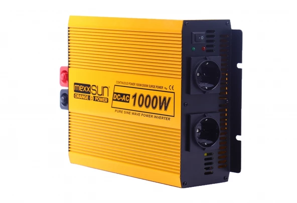 Mexxsun 1000 Watt 12V/220V Tam Sinüs İnverter - 7