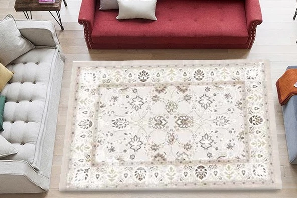 Brillant Latex Kaymaz Taban Halı-SARMAŞIK HL11171.104-(130x190)