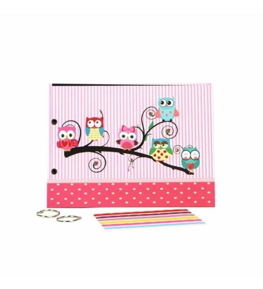 Baykuş Kendin Yap Albüm Defter