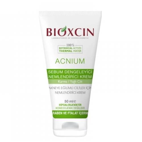 Bioxcin Acnium Sebum Dengeleyici Nemlendirici Krem 50 ml