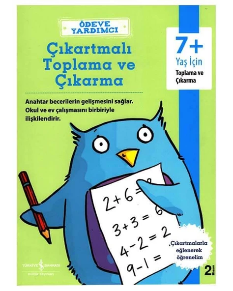 Ödeve Yardımcı Çıkartmalı Toplama ve Çıkarma İş Bankası