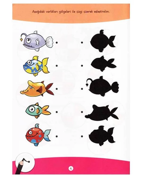 Meraklı Çocuklar Görsel Algı Geliştirme 6 Yaş - 2