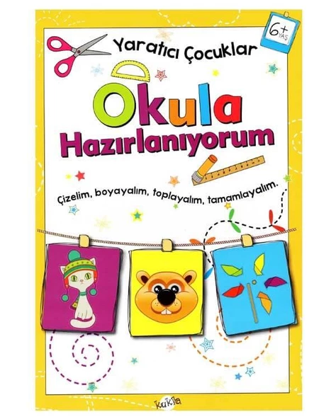 Yaratıcı Çocuklar Okula Hazırlanıyorum 6 Yaş ürün görseli