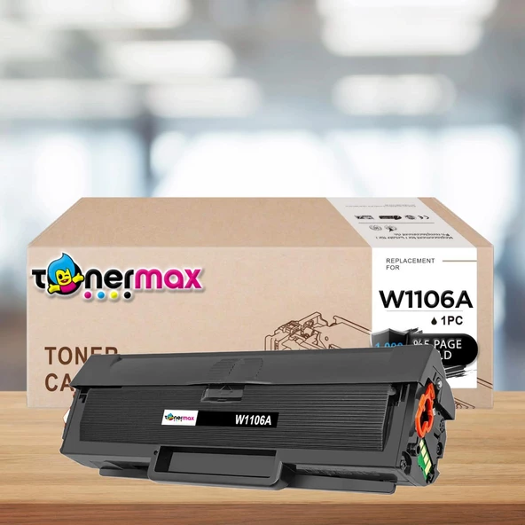 HP LaserJet Pro MFP M135A Muadil Toner - Çipli ( Eski Versiyon )/ TonerMAX 106A W1106A Toner Çipli ürün görseli