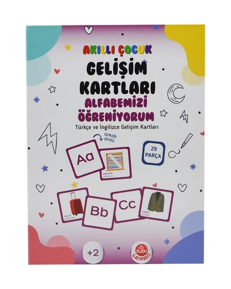 Akıllı Çocuk Gelişim Kartları Alfabemizi Öğreniyoruz Bubu