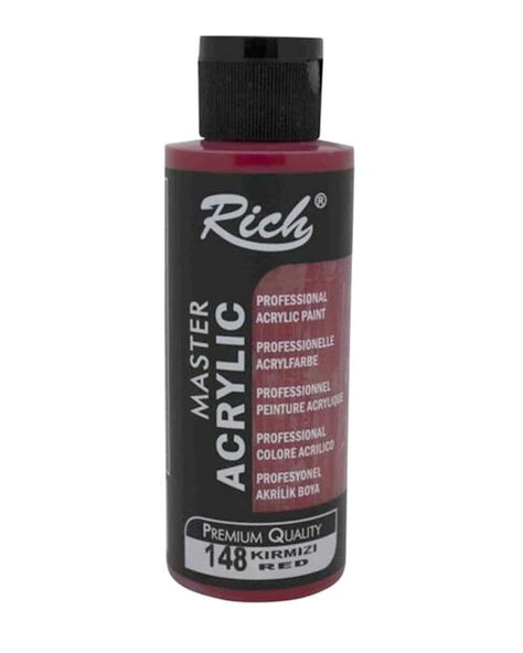 Rich Master Akrilik Boya Kırmızı 120ml