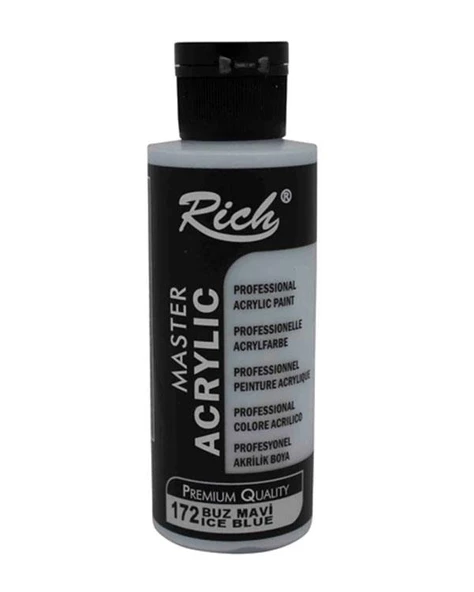 Rich Master Akrilik Boya Buz Mavi 120ml