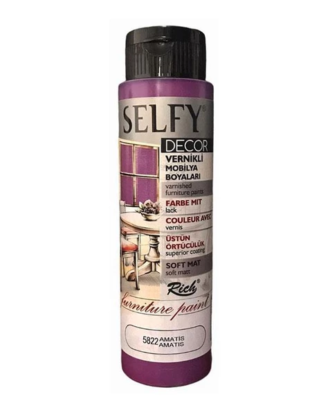 Rich Selfy Decor Vernikli Boya Amatis 500cc