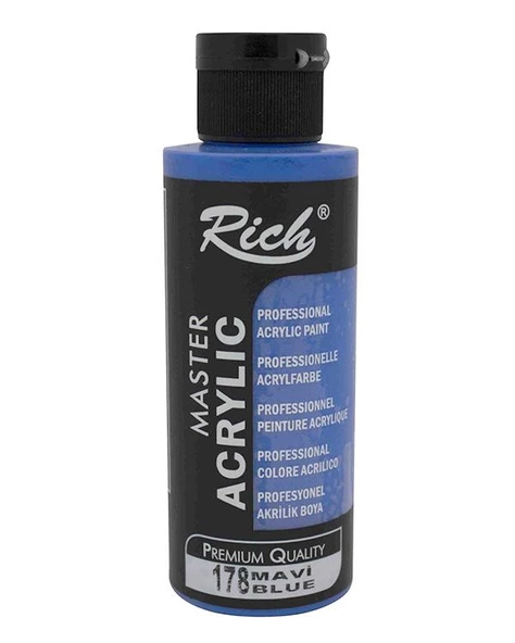 Rich Master Akrilik Boya Mavi 120ml