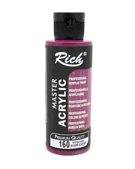 Rich Master Akrilik Boya Vişne 120ml