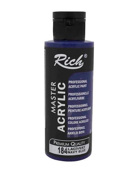 Rich Master Akrilik Boya Lacivert 120ml