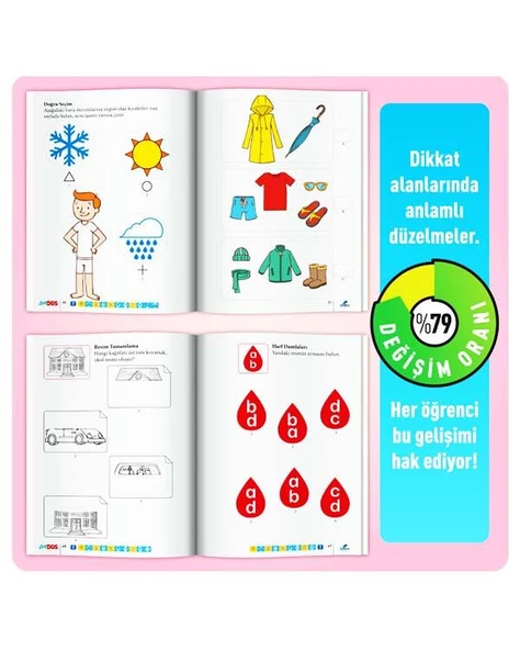 Easy Dikkat Güçlendirme Kitabı 4/7 Yaş B - 2