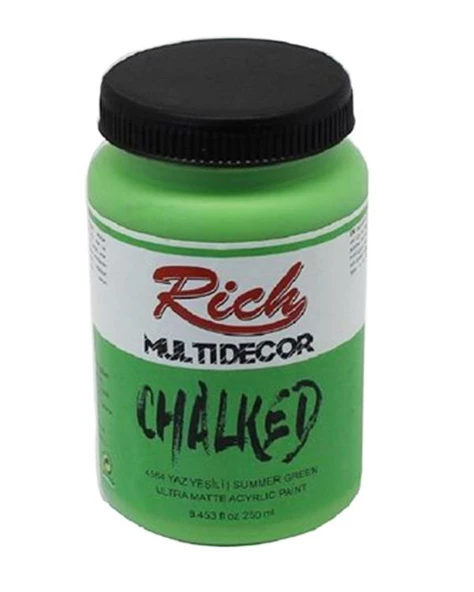 Rich Multi Decor Chalked Akrilik Boya Yaz Yeşili 250ml