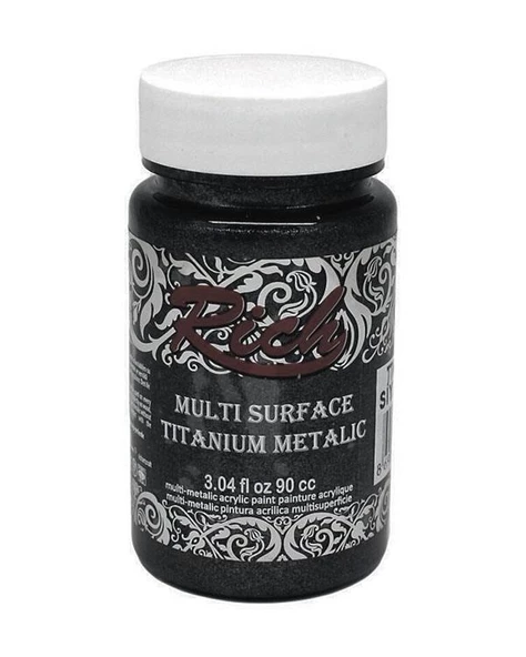Rich Multi Titanyum Metalik Boya Siyah 90cc