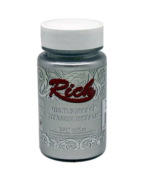 Rich Multi Titanyum Metalik Boya Gümüş 90cc