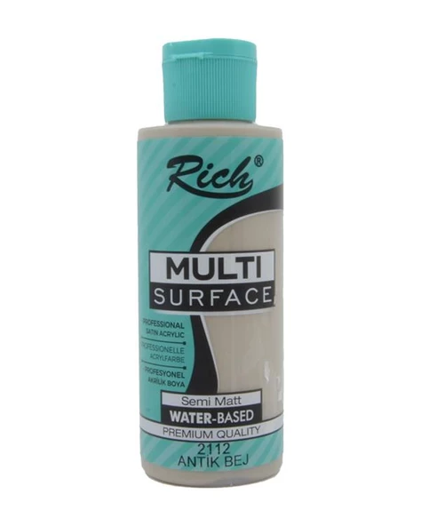 Rich Multi Surface Akrilik Boya Antik Bej 120cc
