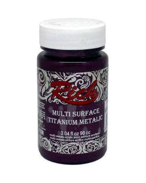 Rich Multi Titanyum Metalik Boya Antik Mürdüm 90cc