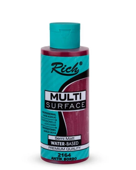 Rich Multi Surface Akrilik Boya Antik Bordo 120cc