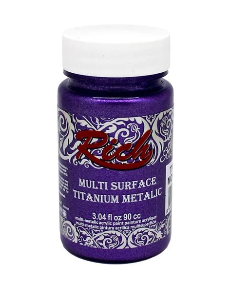 Rich Multi Titanyum Metalik Boya Mor 90cc