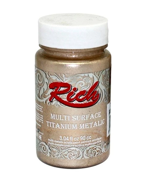 Rich Multi Titanyum Metalik Boya Şampanya 90cc