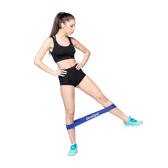 ZeroGym LB02 Loop Band 30cm x 5cm x 0,5mm / Hafif Sert - 3