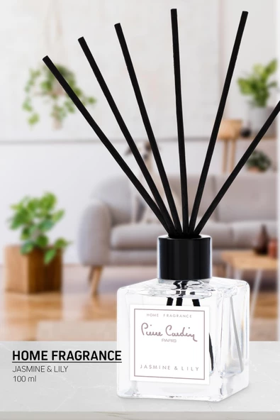 Pierre Cardin Reed Diffuser Çubuklu Oda Kokusu Jasmine & Lily 100 ml - 4
