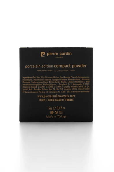 Pierre Cardin Porcelain Edition Compact Powder - Pudra - Neutral Ivory - 12