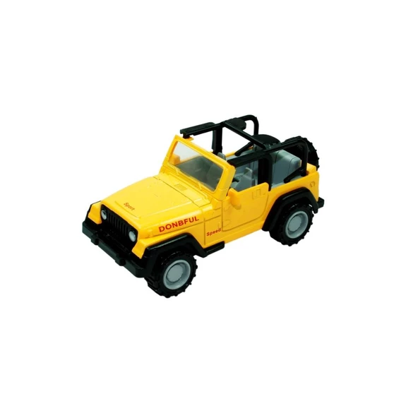Vardem Kutulu Çek Bırak 1:64 Metal Araç JEEP 1821B-1 - 5