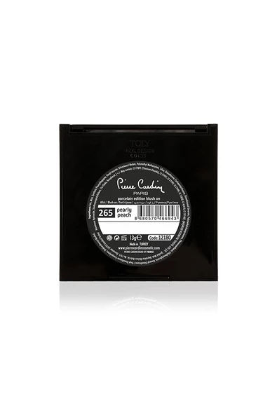 Pierre Cardin Porcelain Edition Blush On - Allık - Pearly Peach - 5