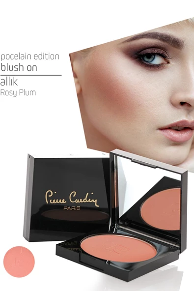 Pierre Cardin Porcelain Edition Blush On - Allık - Rosy Plum - 2
