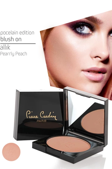 Pierre Cardin Porcelain Edition Blush On - Allık - Pearly Peach - 3
