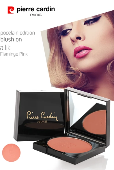 Pierre Cardin Porcelain Edition Blush On - Allık - Flamingo Pink - 9