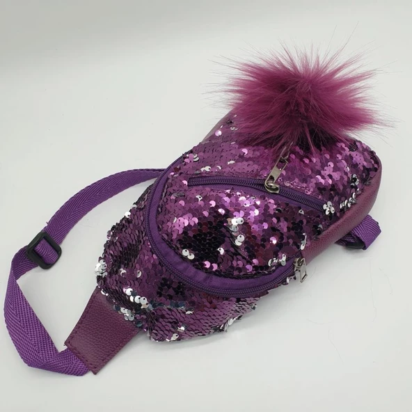 Pullu Çocuk Gögüs Çantası - 6