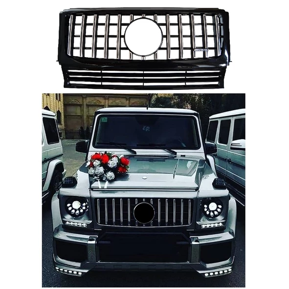 MERCEDES G SERİSİ W463 UYUMLU GTR PANJUR SİYAH - 5