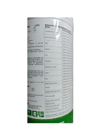 Naturwin Agro Phosfozinc Sıvı Gübre 1 Litre - 3