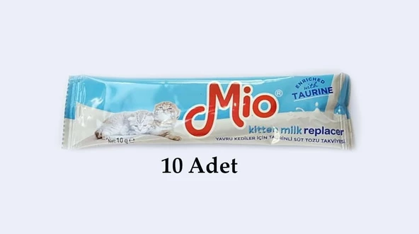 Mio Yavru Kediler İçin Süt Tozu 10 Gr. 10 ADET - 2