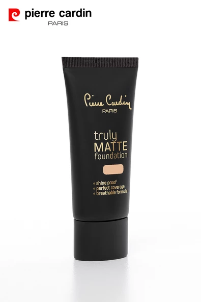 Pierre Cardin Truly Matte Fondöten - Light - 8