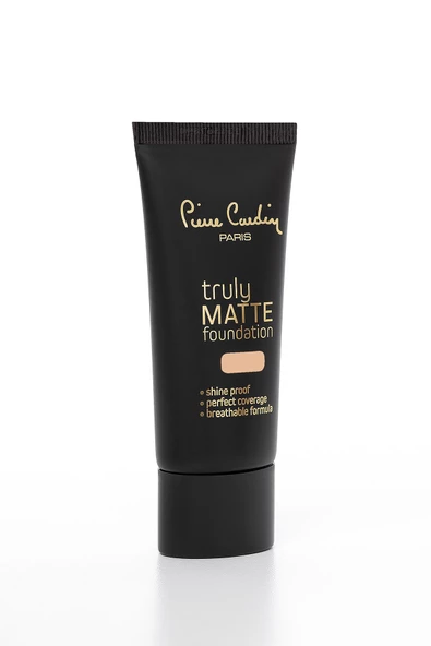 Pierre Cardin Truly Matte Fondöten - Light - 5