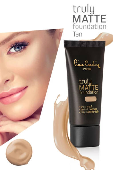 Pierre Cardin Truly Matte Fondöten - Tan - 2