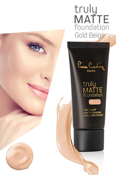 Pierre Cardin Truly Matte Fondöten - G. Beige - 5
