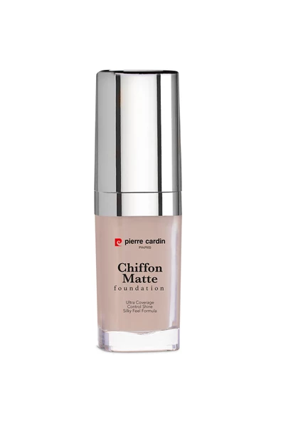 Pierre Cardin Chiffon Touch Mat Görünüm Veren Fondöten - Beige - 6