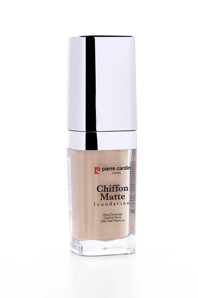 Pierre Cardin Chiffon Touch Mat Görünüm Veren Fondöten - Beige - 4