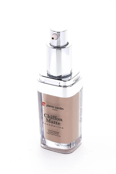 Pierre Cardin Chiffon Touch Mat Görünüm Veren Fondöten - Medium Beige - 3