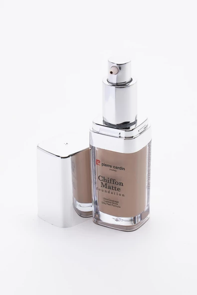 Pierre Cardin Chiffon Touch Mat Görünüm Veren Fondöten - Medium Beige - 4