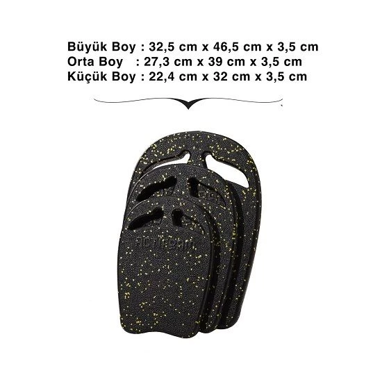 Actifoam Kickboard Swimming Board Yüzme Tahtası Büyük 32,5x46,5x35cm - 8