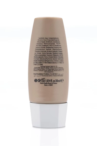 Pierre Cardin Natural Look Doğal Görünüm Veren Fondöten - Fair - 8